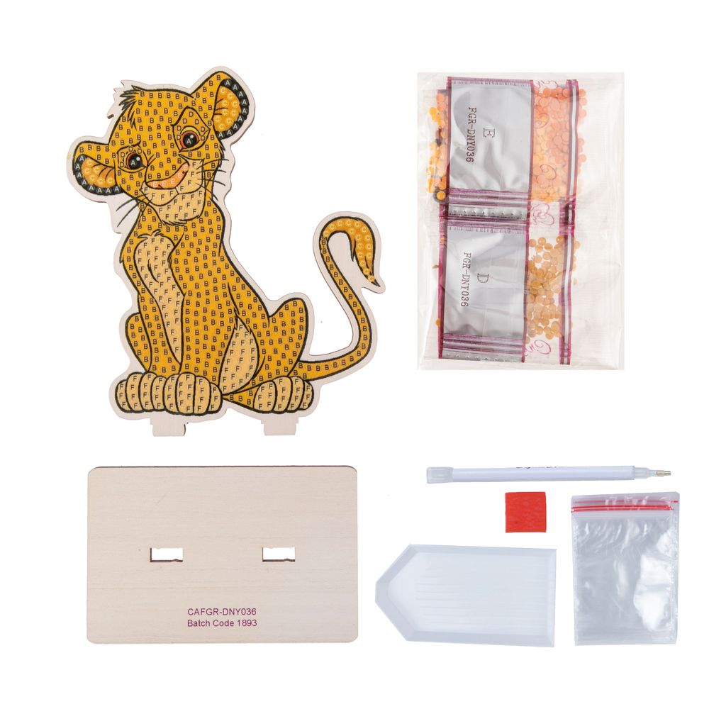 Craft Buddy - Simba Crystal Art Buddy - 11 cm