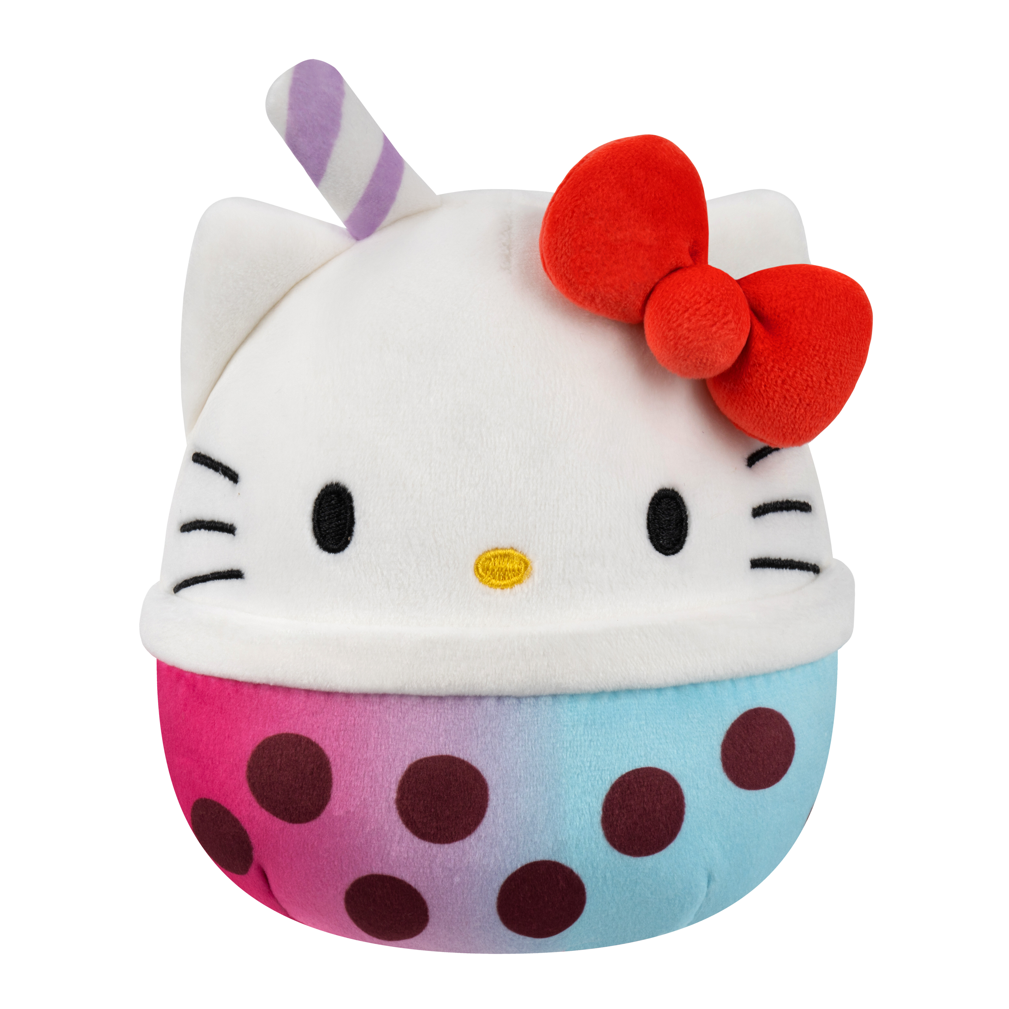 Hello Kitty - Squishmallows Scented Boba Mystery Squad Plush Toy - 12.7 cm - Style May Vary - 1 Pc
