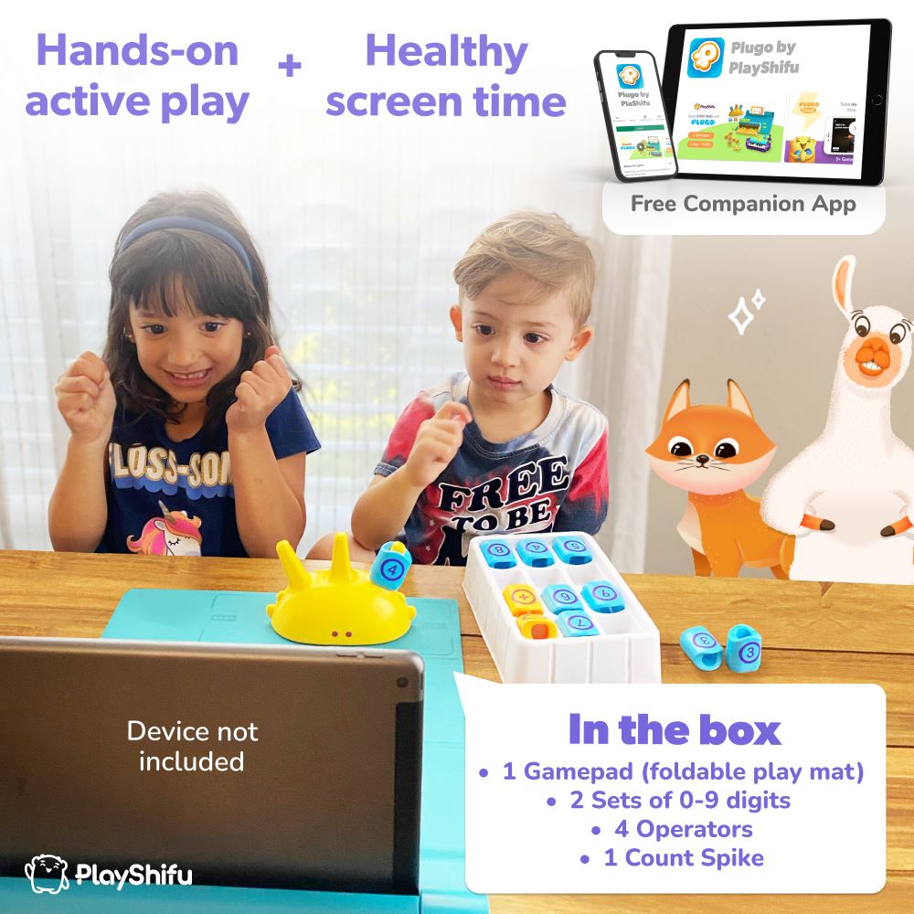 Playshifu - Plugo Count AR Powered Mission Math Stem Toy