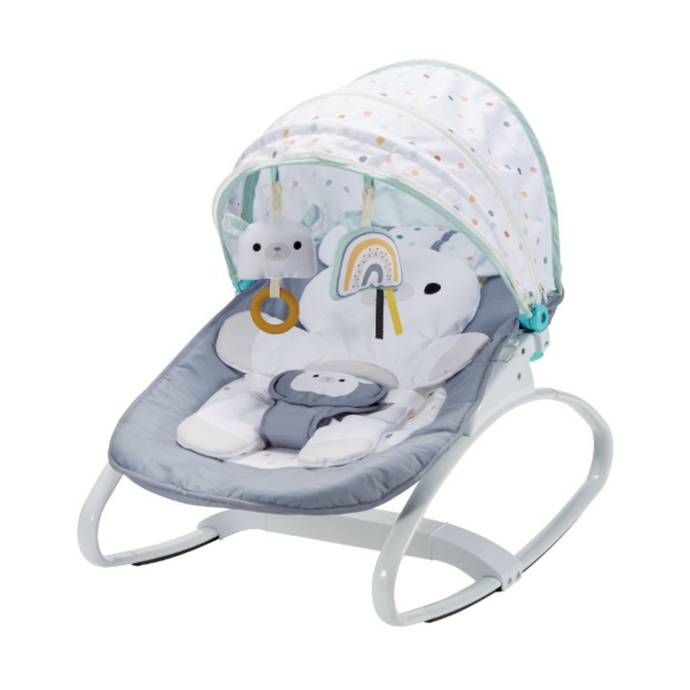 Konig Kids - Baby Rocker Bouncer with Canopy - Bear