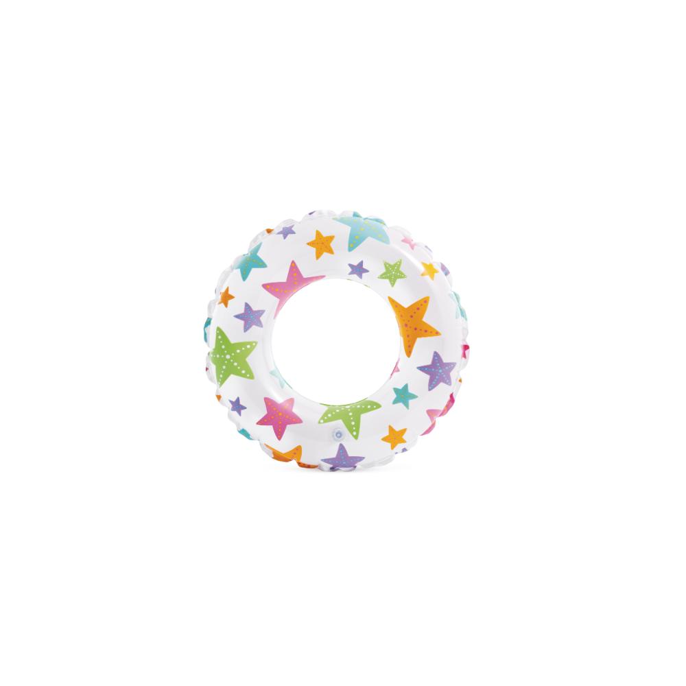Intex - Lively Print Swim Ring - Assorted - Inflatable Pool Ring