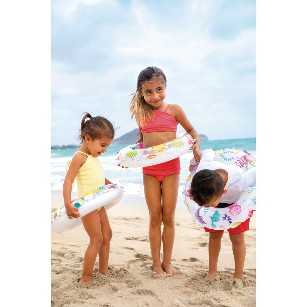 Intex - Lively Print Swim Ring - Assorted - Inflatable Pool Ring