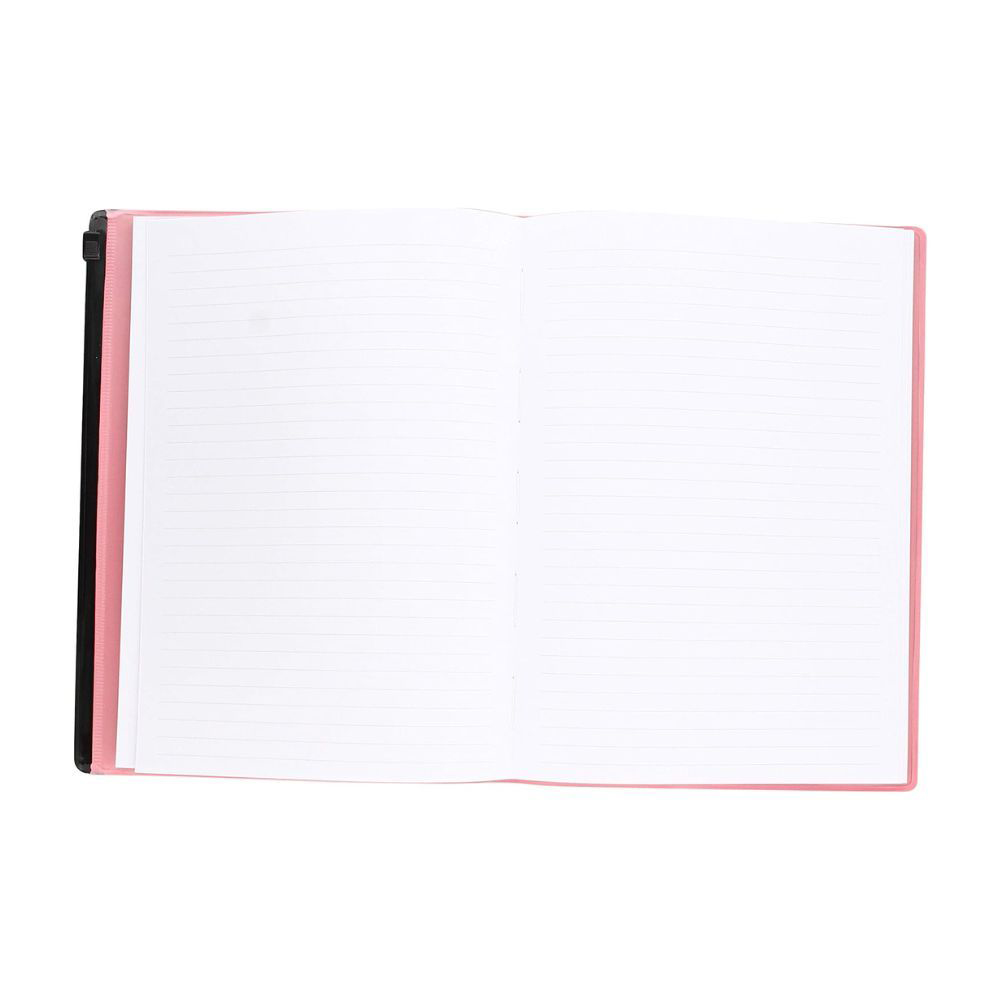 Collins - Framework A5 Feint Ruled Notebook - Black