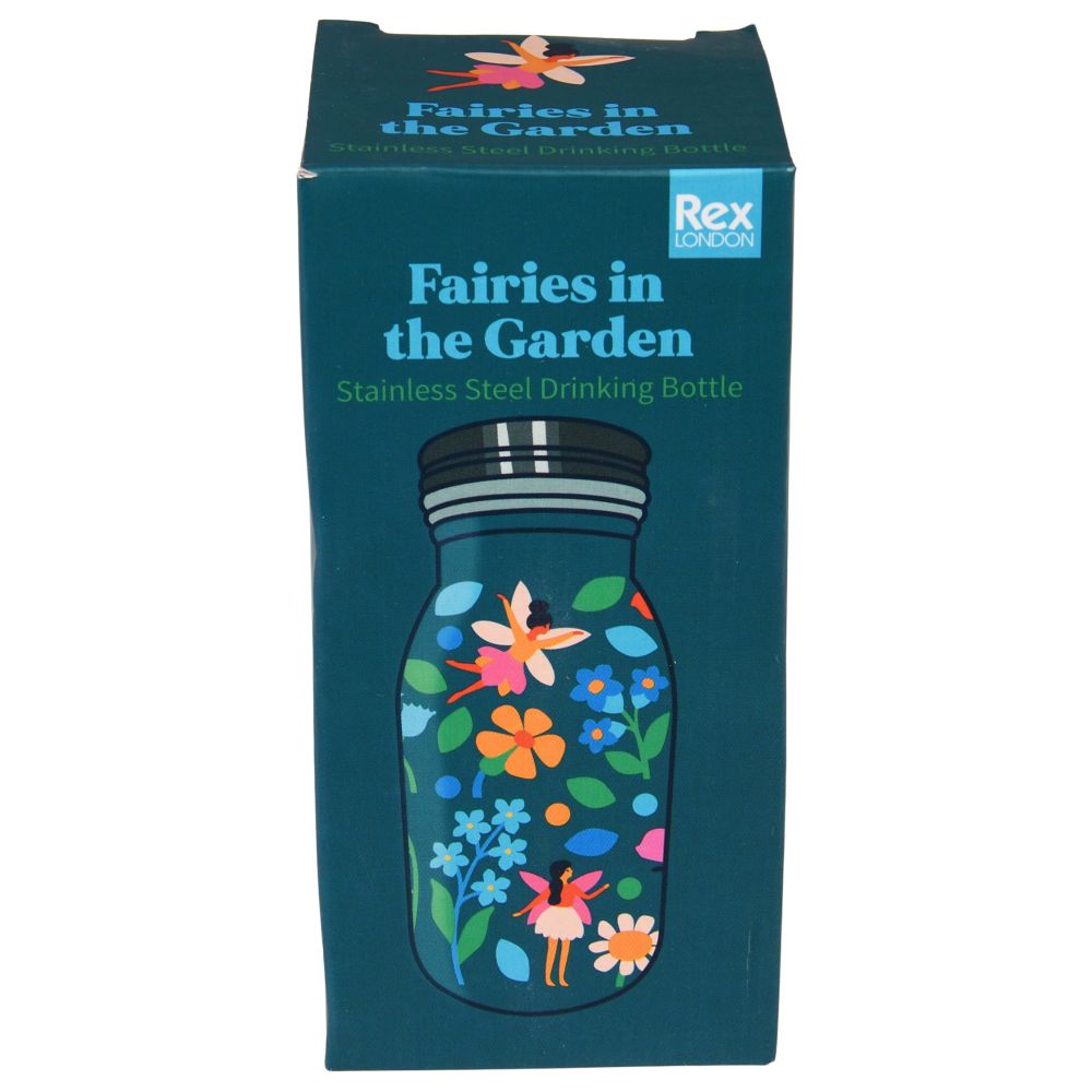 Rex London - Stainless Steel Bottle - Fairies In The Garden - 250ml
