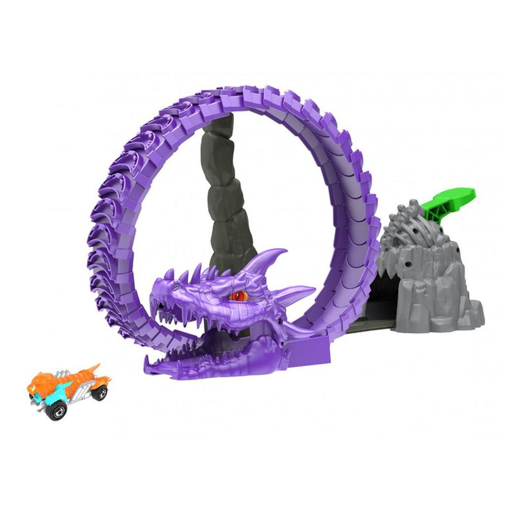Teamsterz - Dragon Destroyer With 1 Car - 3-Inch