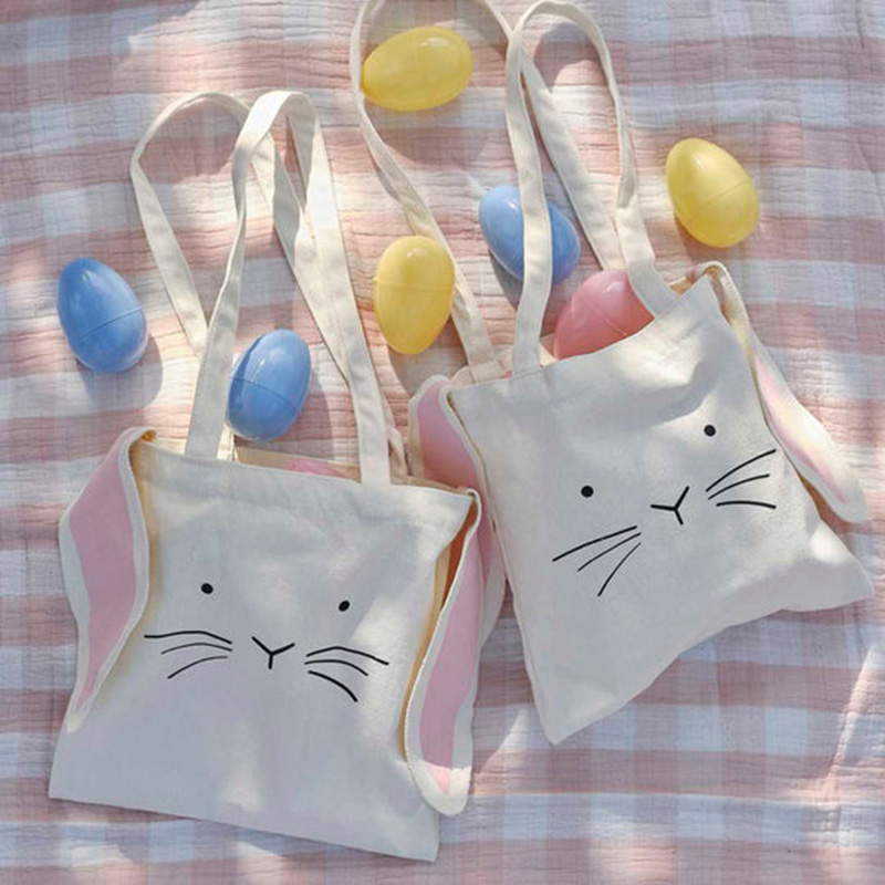 Ginger Ray - Easter Tote Bag With Bunny Ears