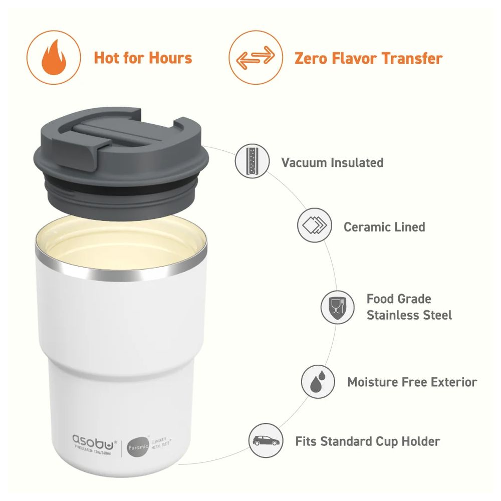 Asobu - Puramic Coffee Express Travel Mug - 360 ml