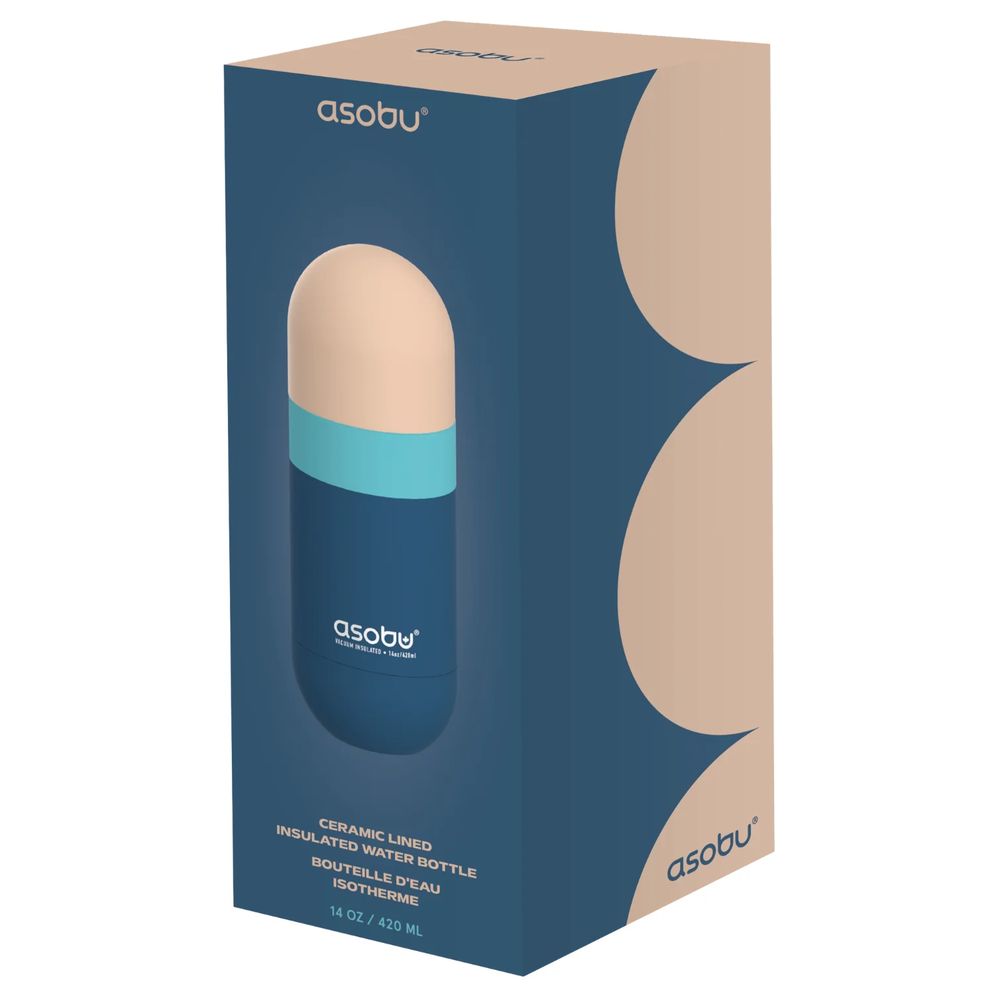Asobu - Puramic Orb Insulated Stainless Steel Bottle - 420 ml