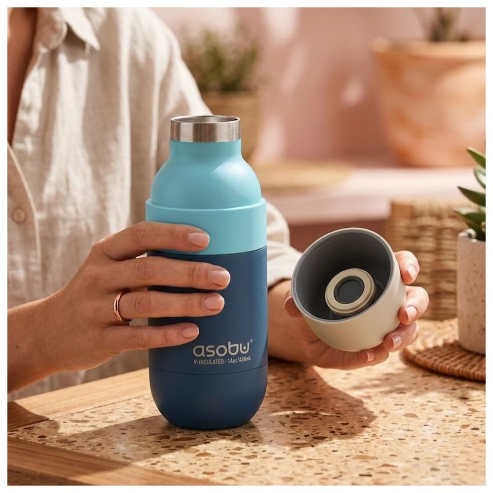 Asobu - Puramic Orb Insulated Stainless Steel Bottle - 420 ml