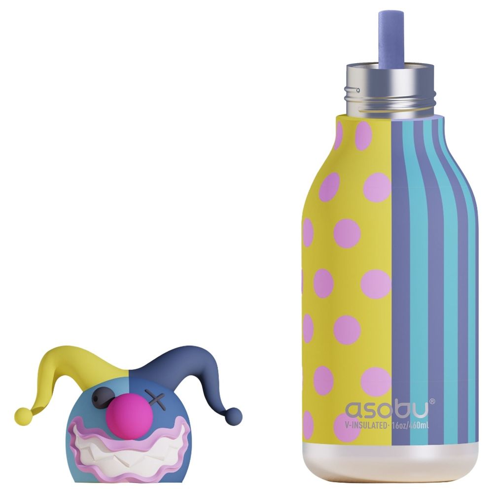 Asobu - Boogey the Clown Spookie Water Bottle - 460 ml