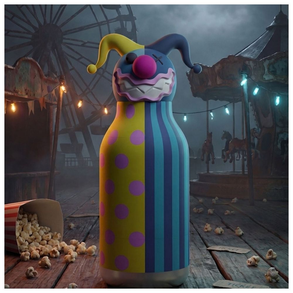 Asobu - Boogey the Clown Spookie Water Bottle - 460 ml