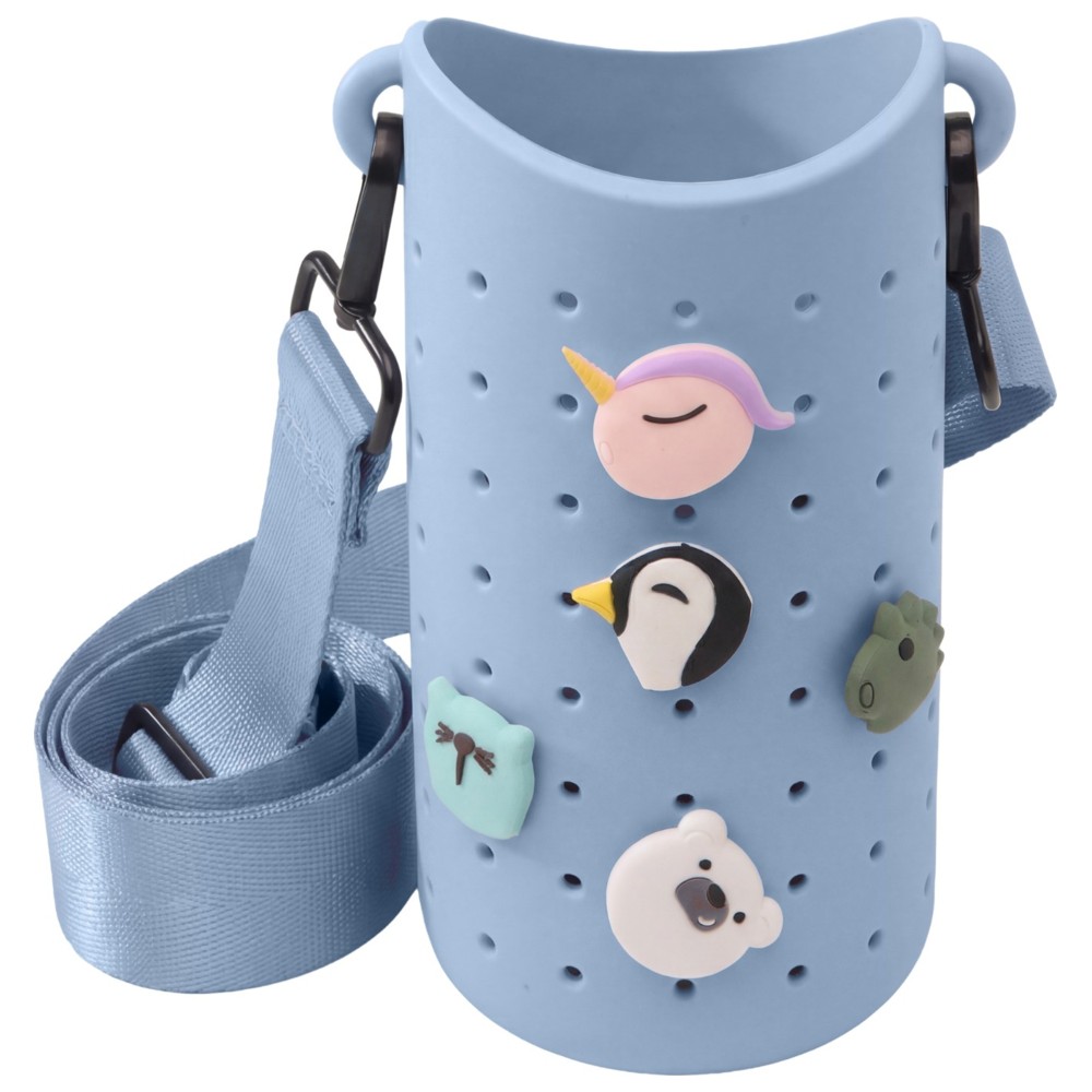 Asobu - Bestie Silicone Sling Bottle Carrier - Blue