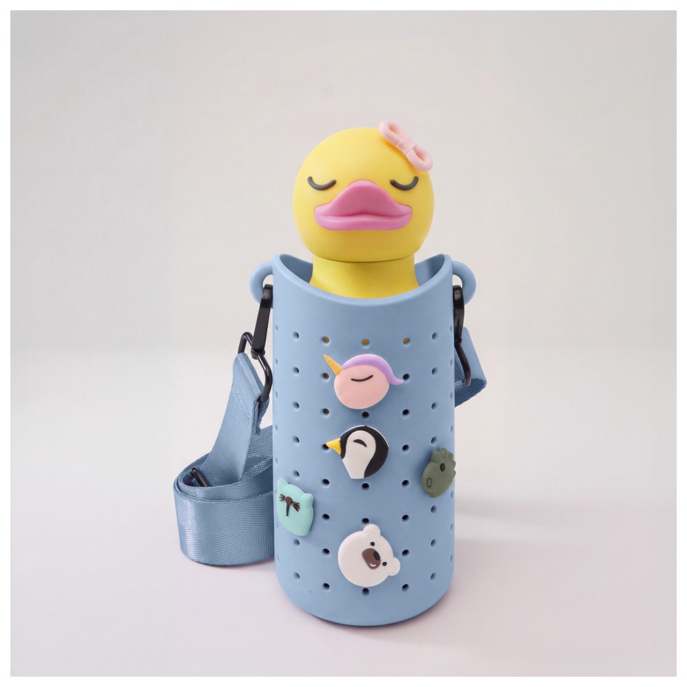 Asobu - Bestie Silicone Sling Bottle Carrier - Blue