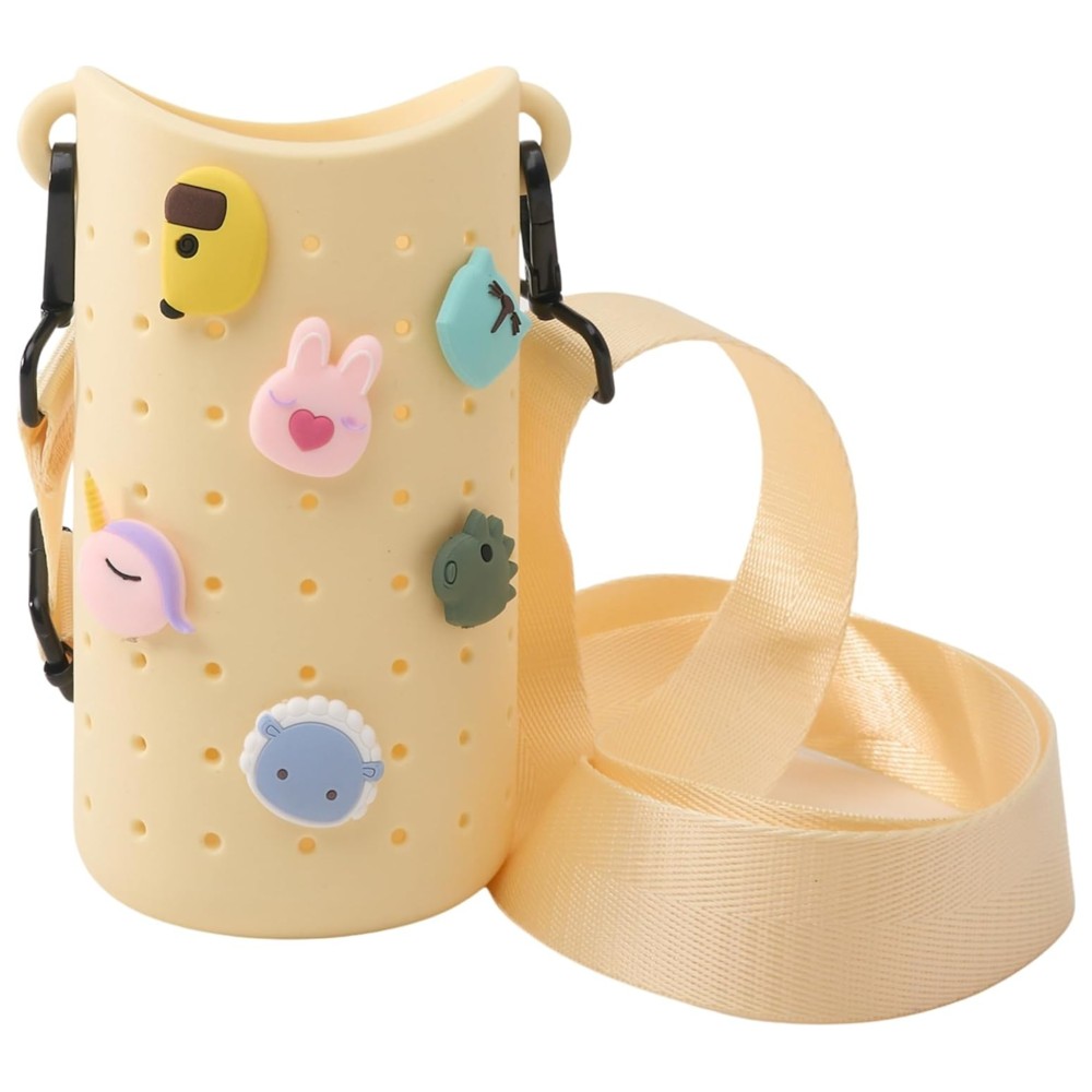 Asobu - Bestie Silicone Sling Bottle Carrier - Yellow