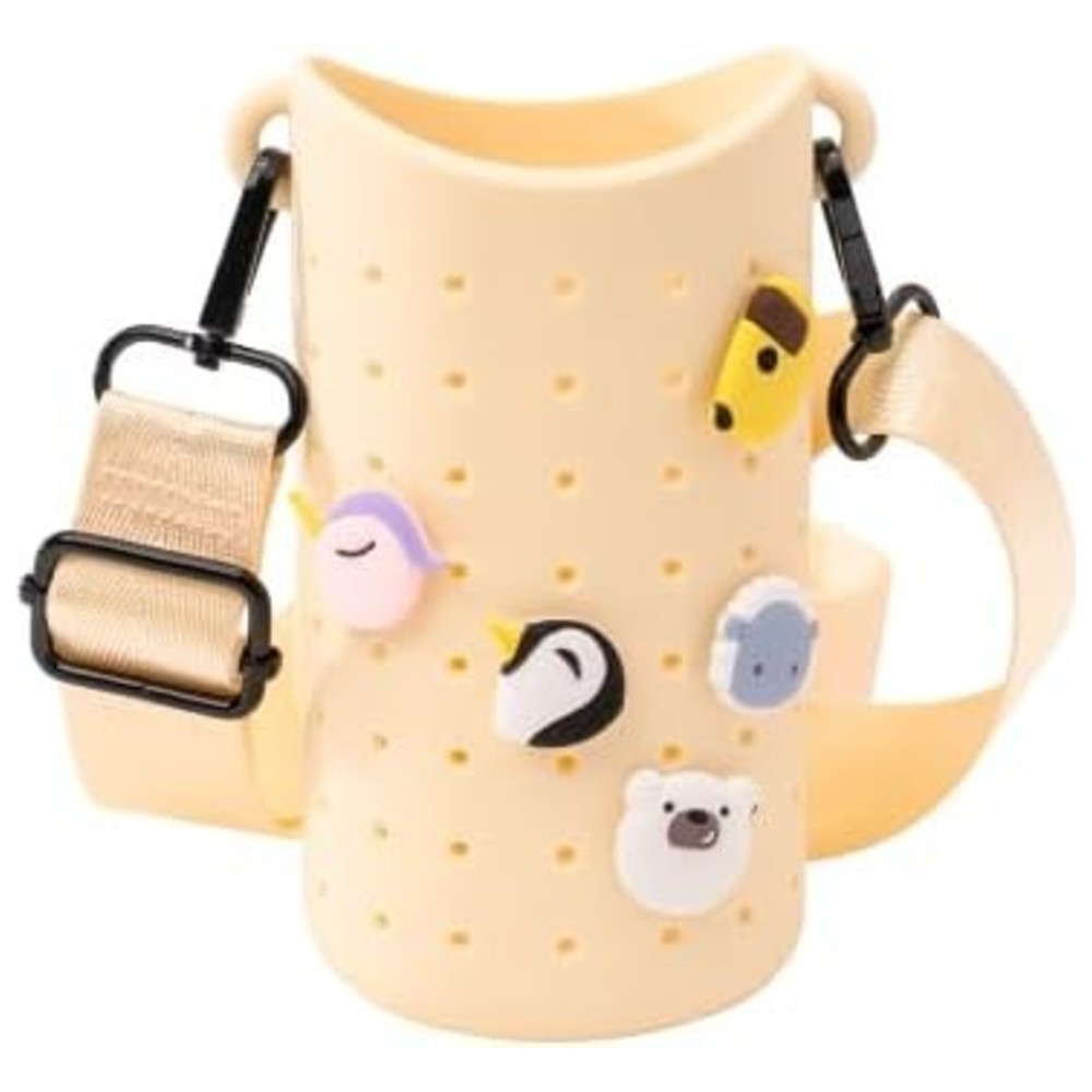 Asobu - Bestie Silicone Sling Bottle Carrier - Yellow