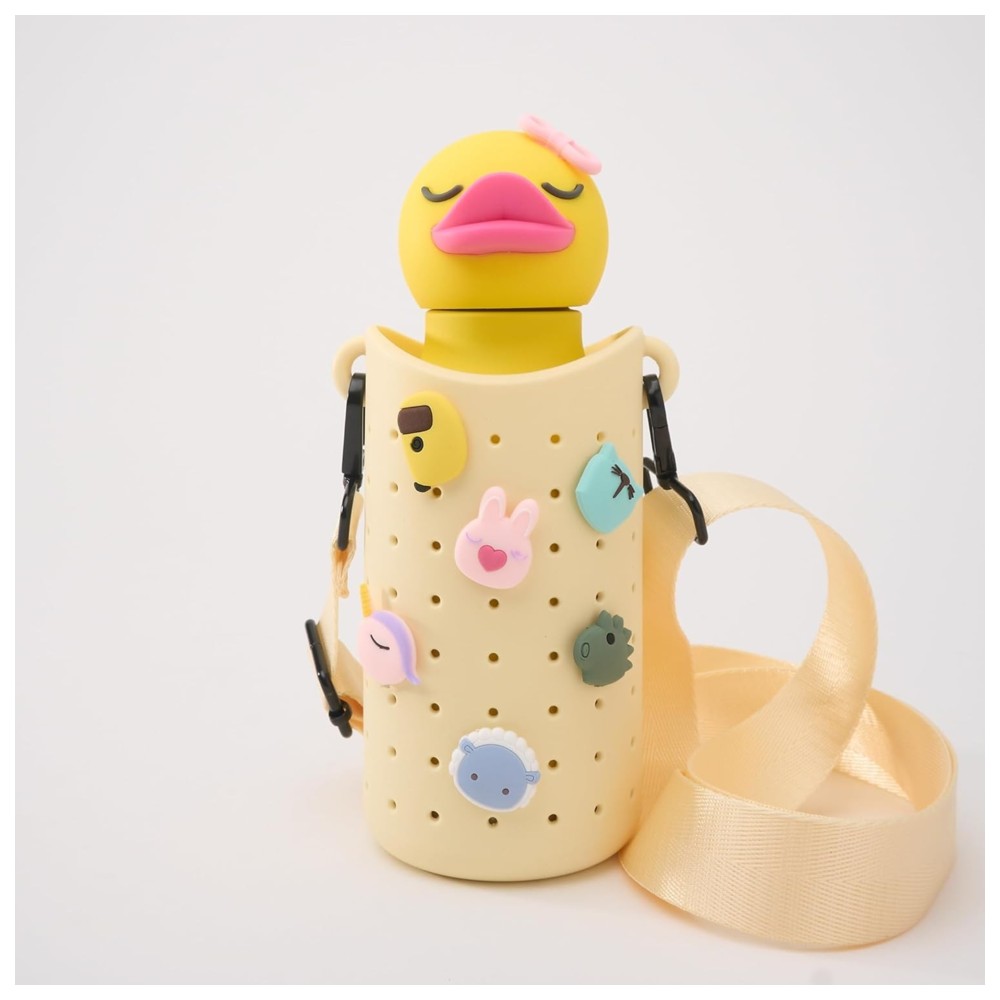 Asobu - Bestie Silicone Sling Bottle Carrier - Yellow