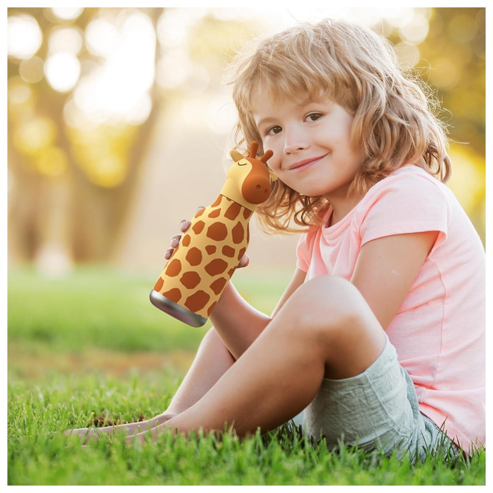 Asobu - Bestie Insulated Water Bottle - Giraffe - 460 ml