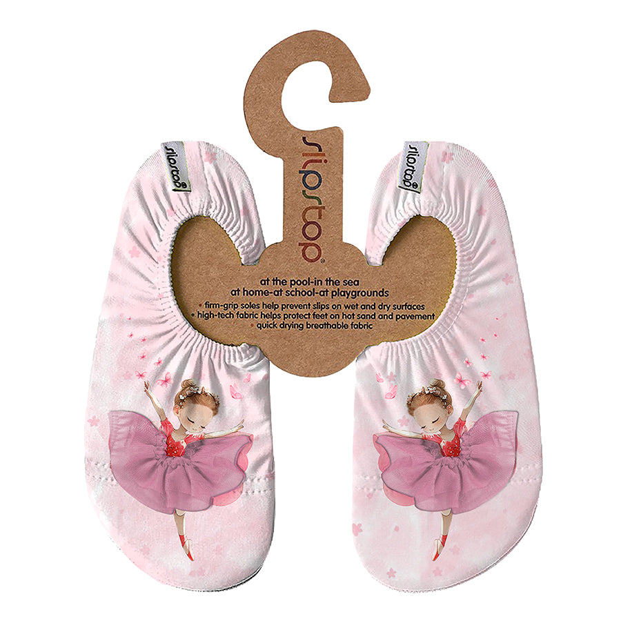 Slipstop - 3D Ballerina Printed Shoes - Pink
