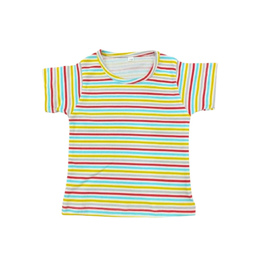 Veronica Pyjama Set Striped 2 Pcs - Multicolor