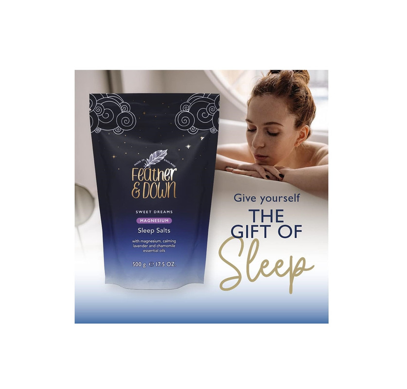 Feather & Down - Magnesium Sleep Bath Salts - 500g