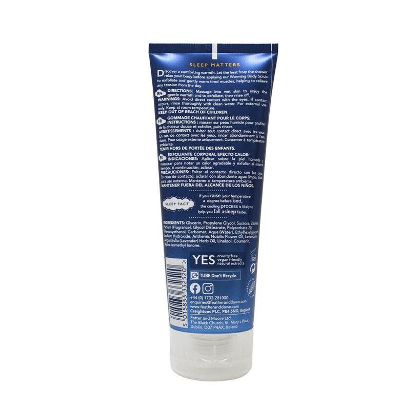 Feather & Down - Warming Body Scrub - 200 ml