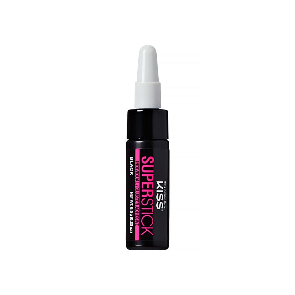 Kiss Superstick Individual & Cluster Lash Adhesive - Black - 6.5 gm