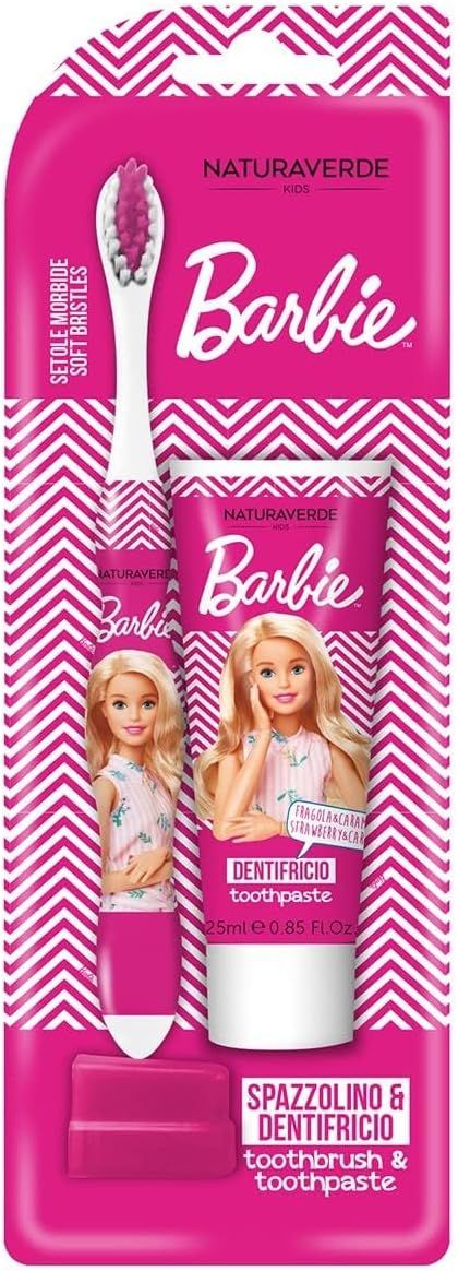 Naturaverde - Barbie Toothpaste And Toothbrush Kit