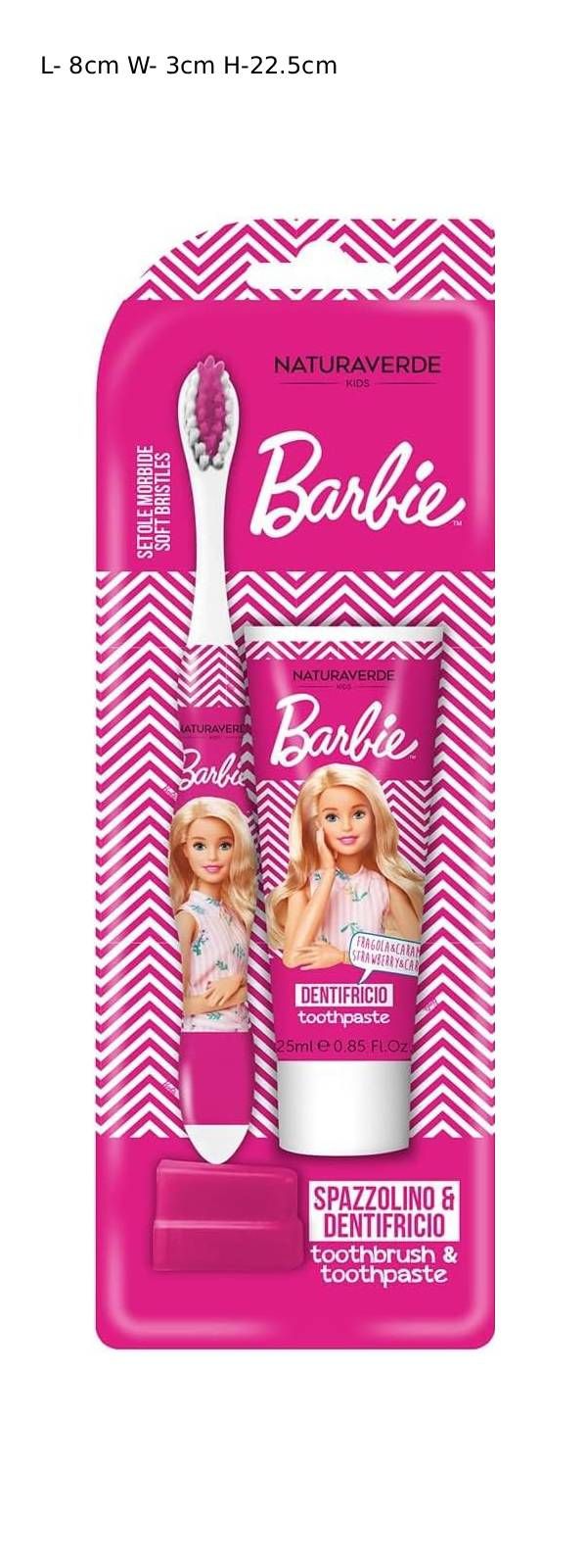 Naturaverde - Barbie Toothpaste And Toothbrush Kit