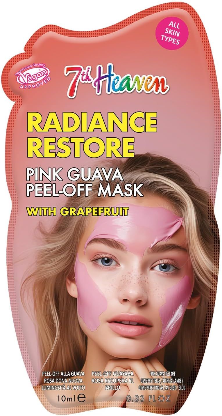 7th Heaven - Radiance Restore Pink Guava Peel-off Mask - 10ml