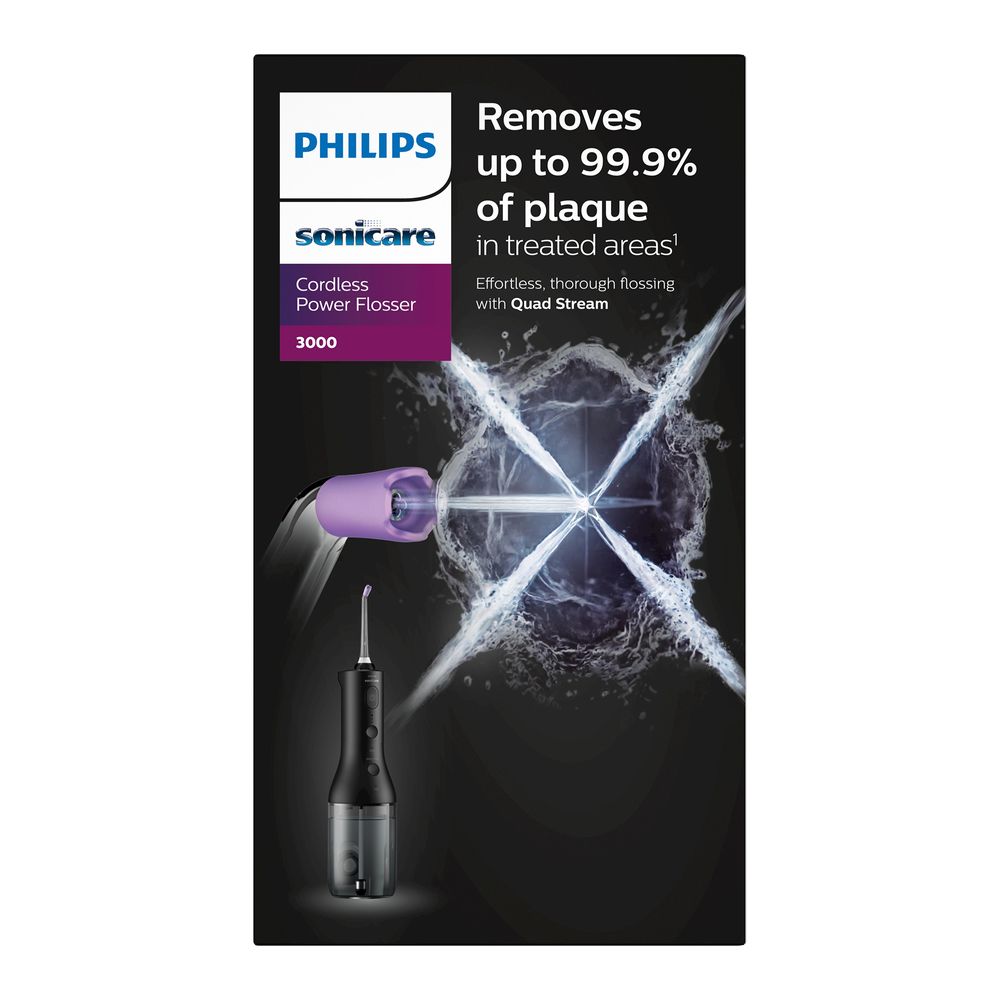 Philips Sonicare - Cordless Power Flosser HX3826/33 - Black
