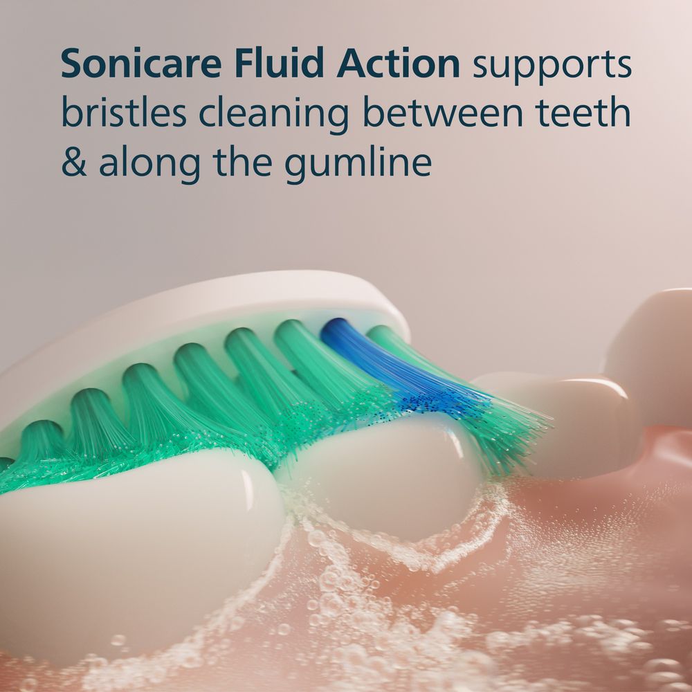 Philips - Sonicare C1 Pro Results Brush Head - White - 4 Pcs