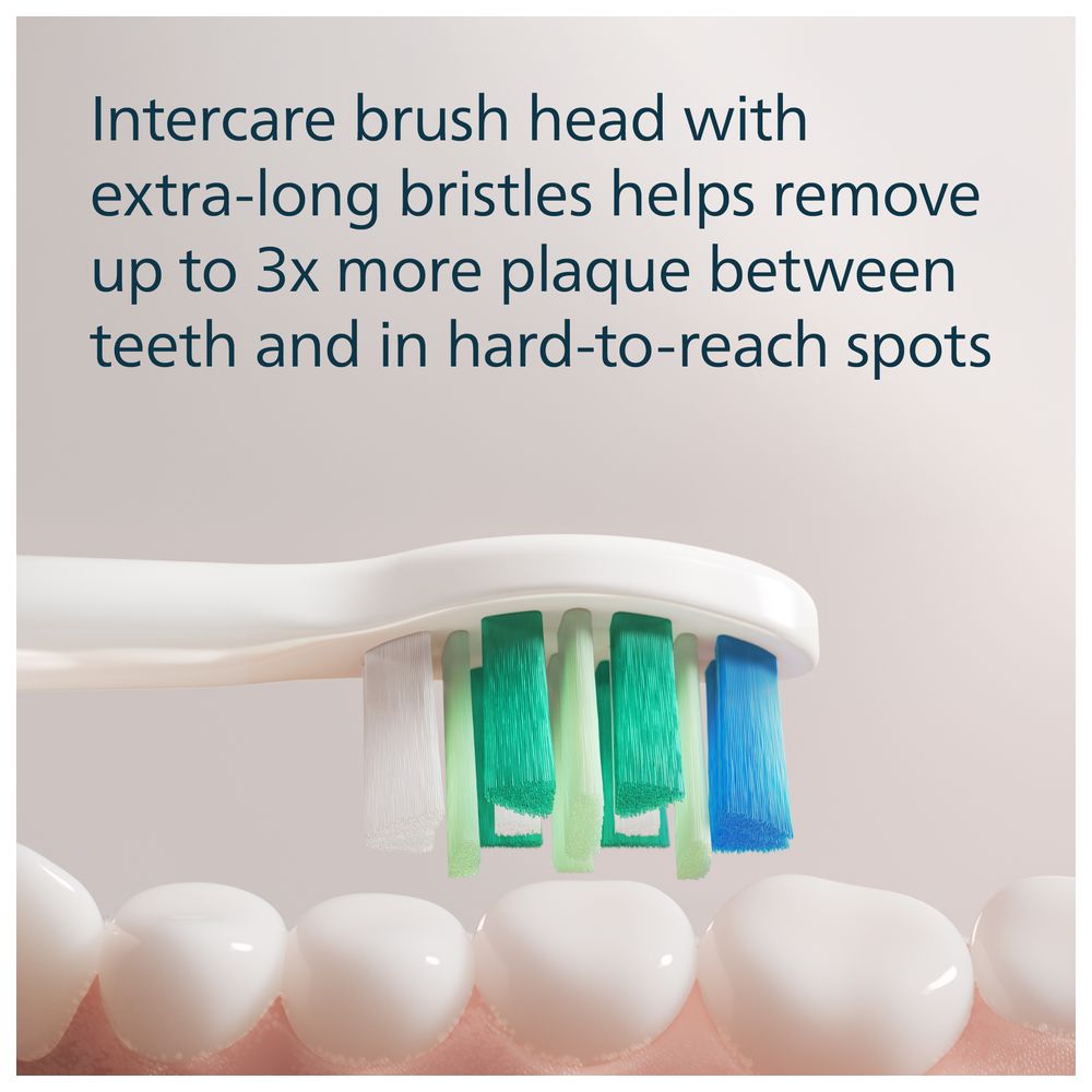 Philips Sonicare - InterCare Replacement Toothbrush Heads - Medium Soft - White - Pack of 2
