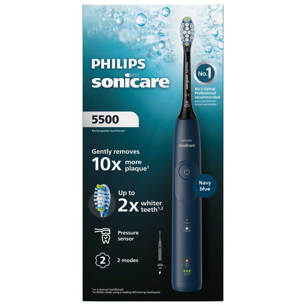 Philips Sonicare - Electric Toothbrush - Navy Blue