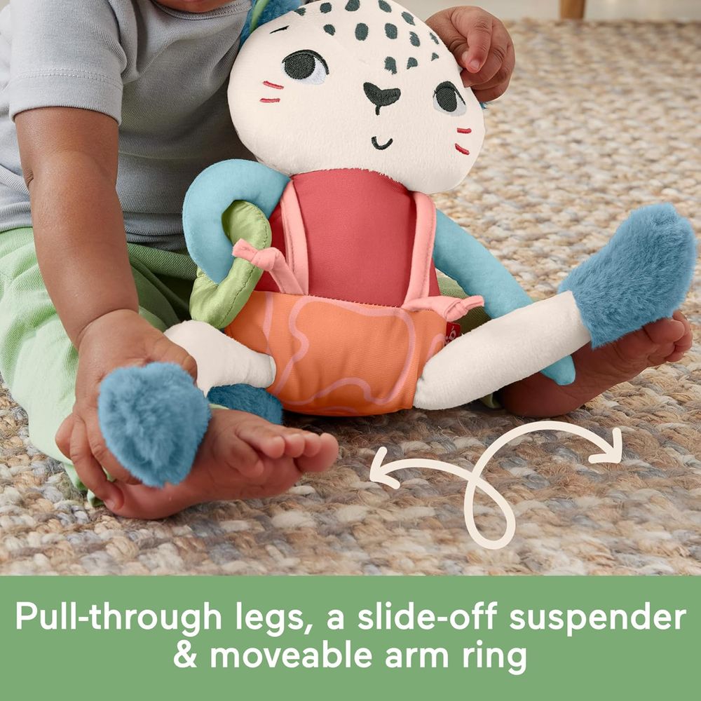 Fisher-Price Planet Friends Spotting Fun Snow Leopard Toy