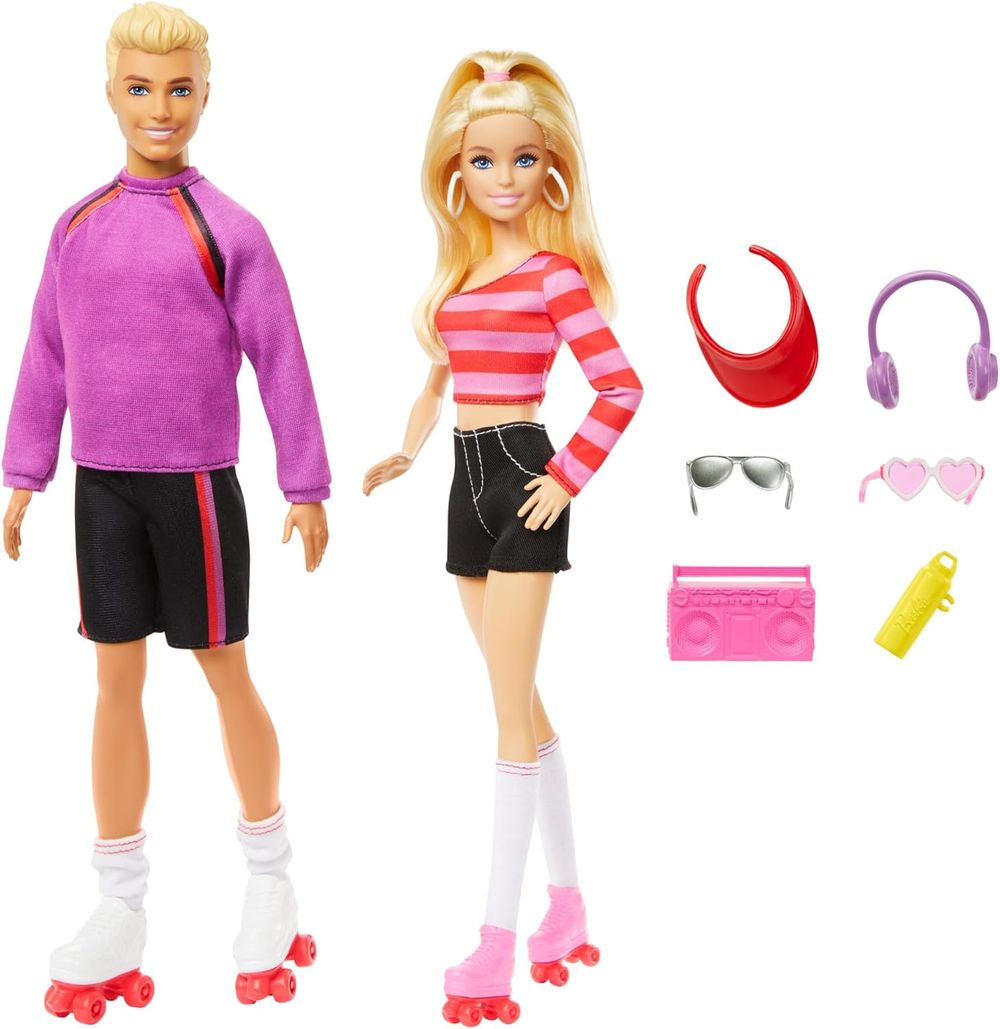 Barbie - Barbie And Ken Fashionistas - 2 Pcs