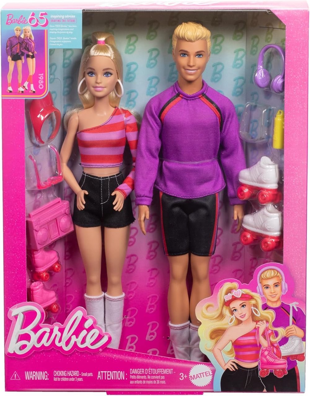 Barbie - Barbie And Ken Fashionistas - 2 Pcs