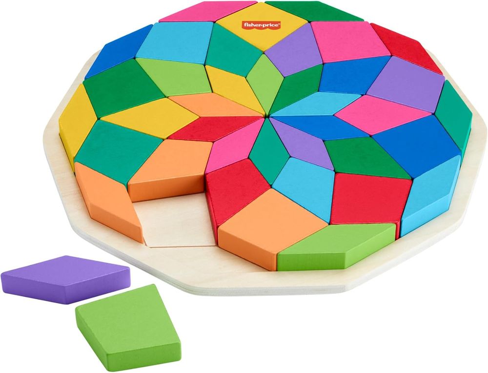 Fisher-Price Mandala Puzzle With Geometric Design