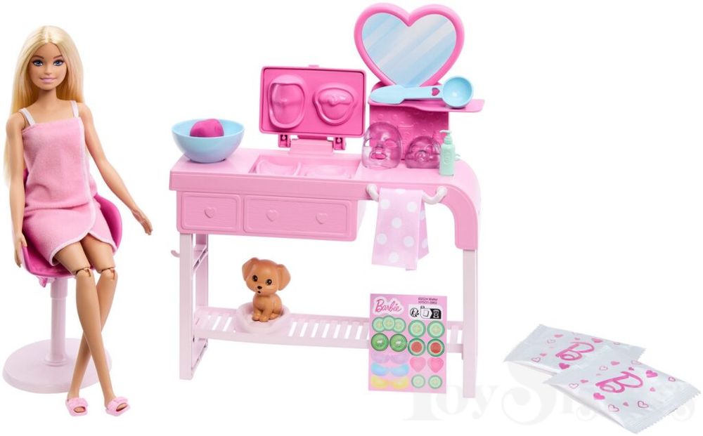 Barbie - Face Mask Playset