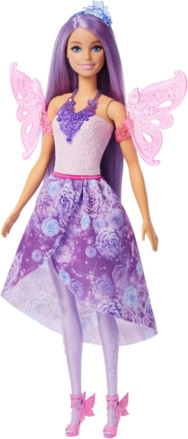 Barbie - Dreamtopia Dress-Up Doll Playset - 8 Pcs
