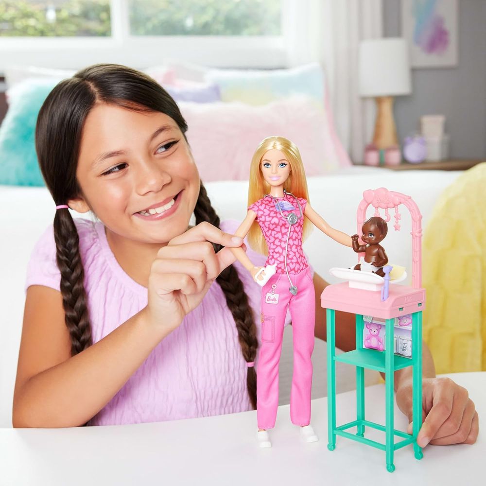 Barbie - Baby Doctor Career Role Playset