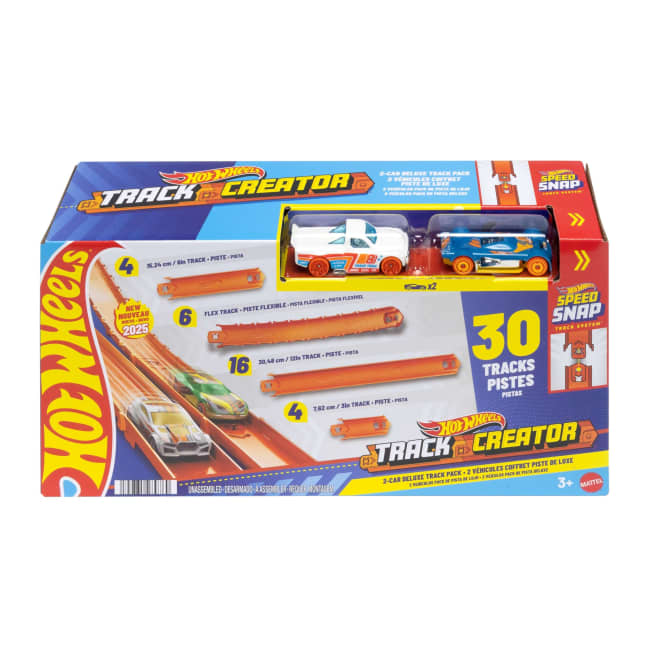 Hot Wheels - Track Creator Super Track Pack + 2 Dcc