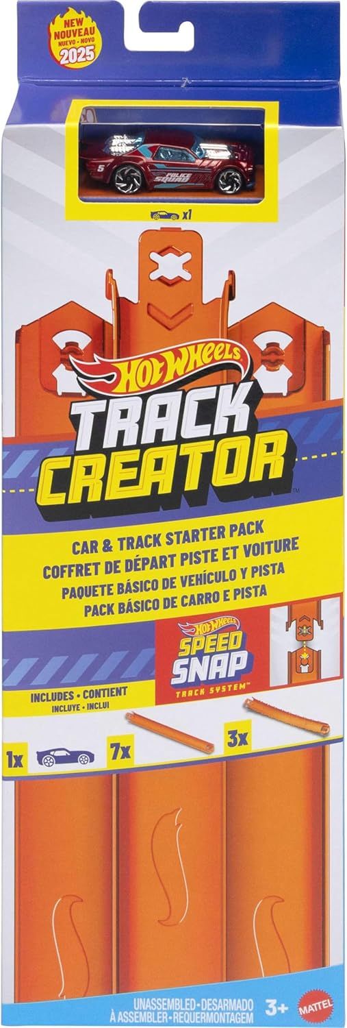 Hot Wheels - Track Creator Track & Car Starter Pack