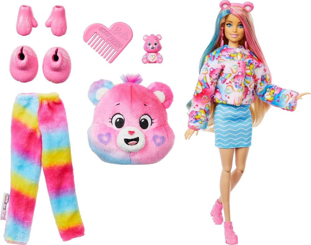 Barbie - Cutie Reveal Care Bears Series 2 - Togetherness Bear