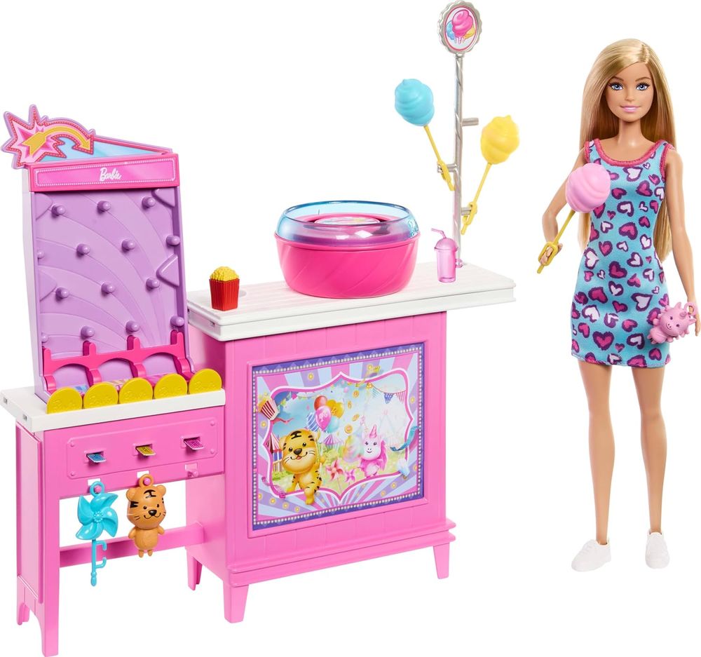 Barbie - Mysteries - Cotton Candy & Game Playset