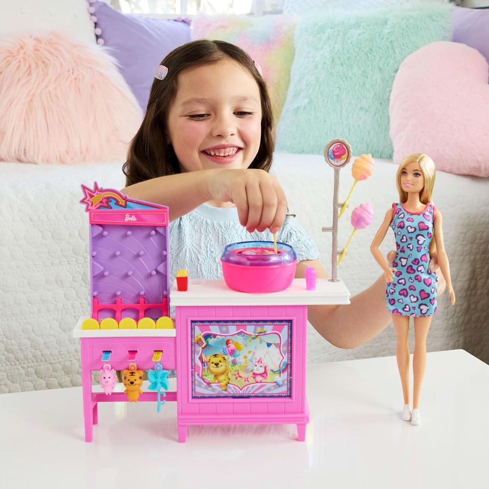 Barbie - Mysteries - Cotton Candy & Game Playset