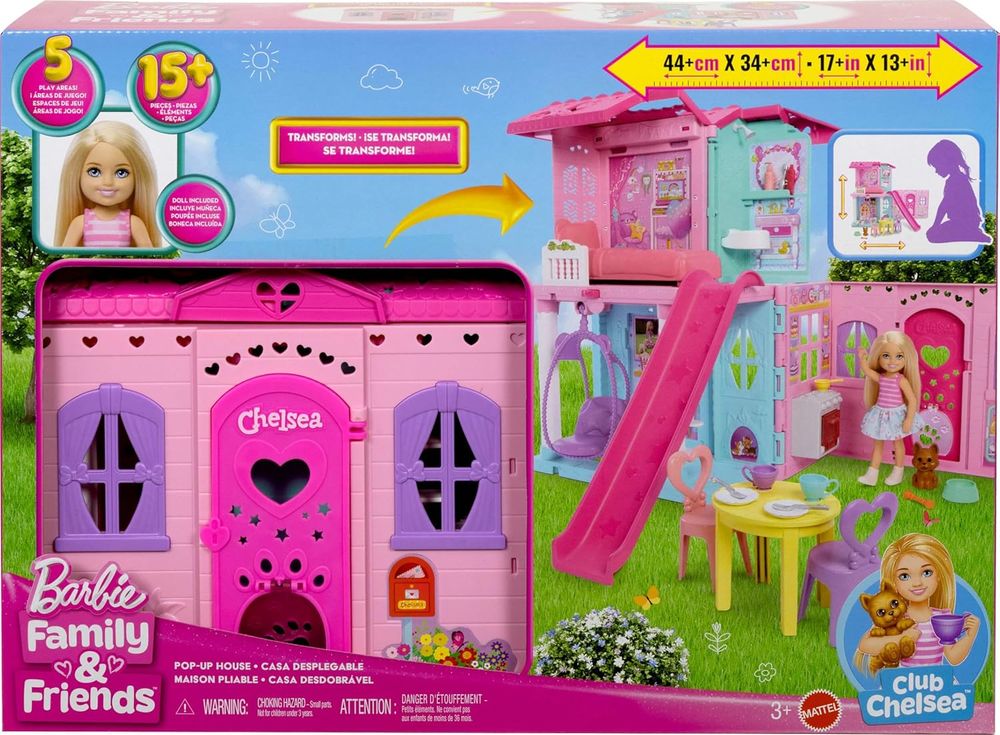 Barbie - Club Chelsea Pop Up House