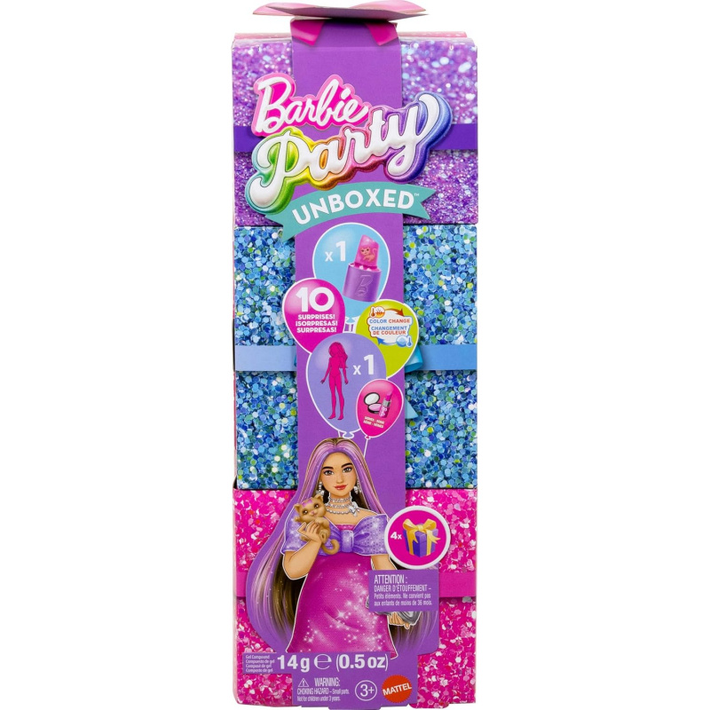 Barbie - Party Unboxed Reveal Glam Party Series - Curvy