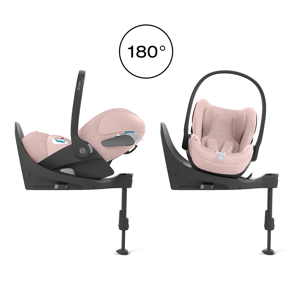 Cybex - Cloud T I-Size Plus Car Seat - Peach Pink/Light Pink