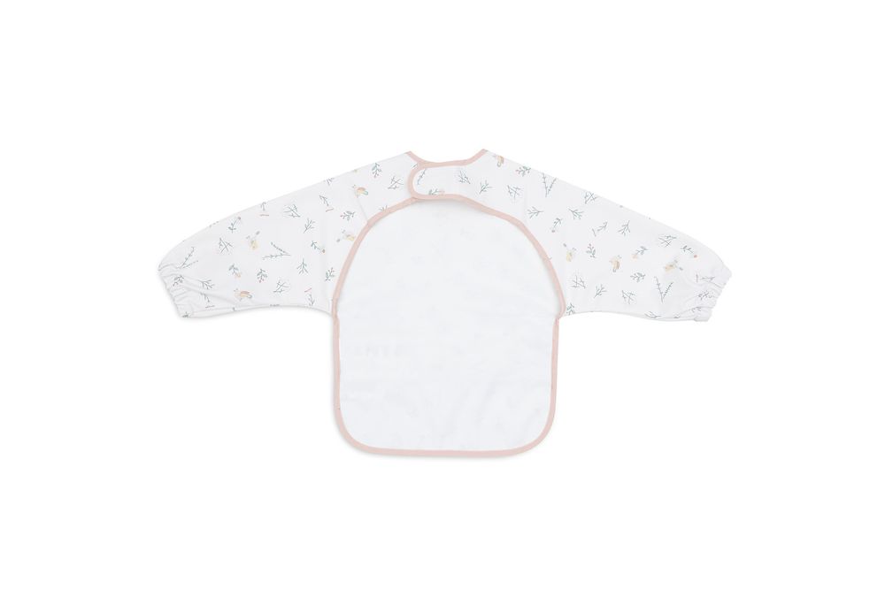 Jollein Baby's Waterproof Bib With Sleeves - Lovely Birds