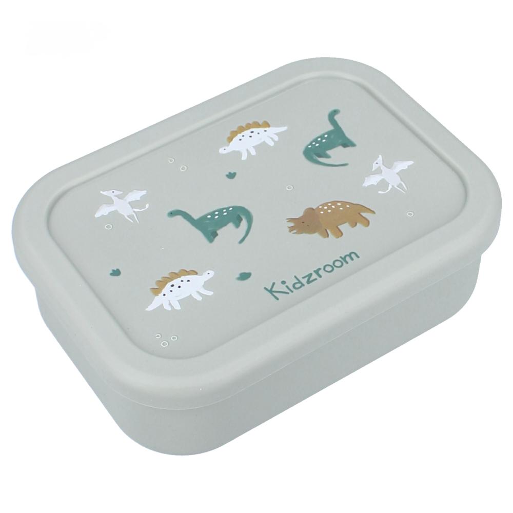 Kidzroom - Kids Lunchbox With 3 Compartments - Small Talk - Green